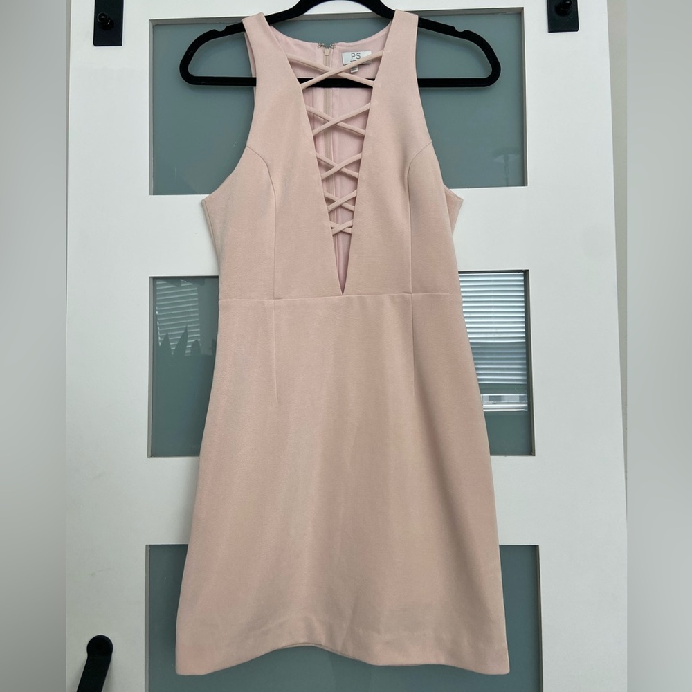 PS the Label Pink bodycon mini dress